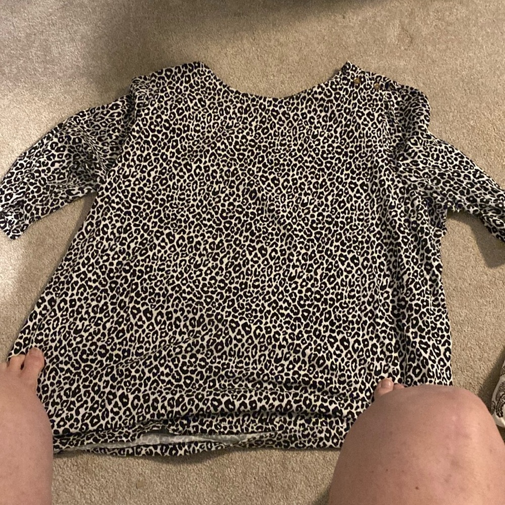 Animal print soft shirt